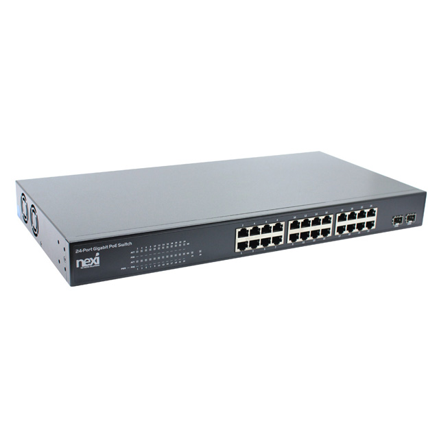 넥시 24+2SFP 포트 기가비트 POE 지빅 스위칭허브 350W CCTV - 상세 이미지 3