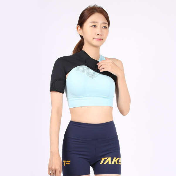 어깨보호대 헬스 남자 여자 CM-7754 블랙 - 상세 이미지 2