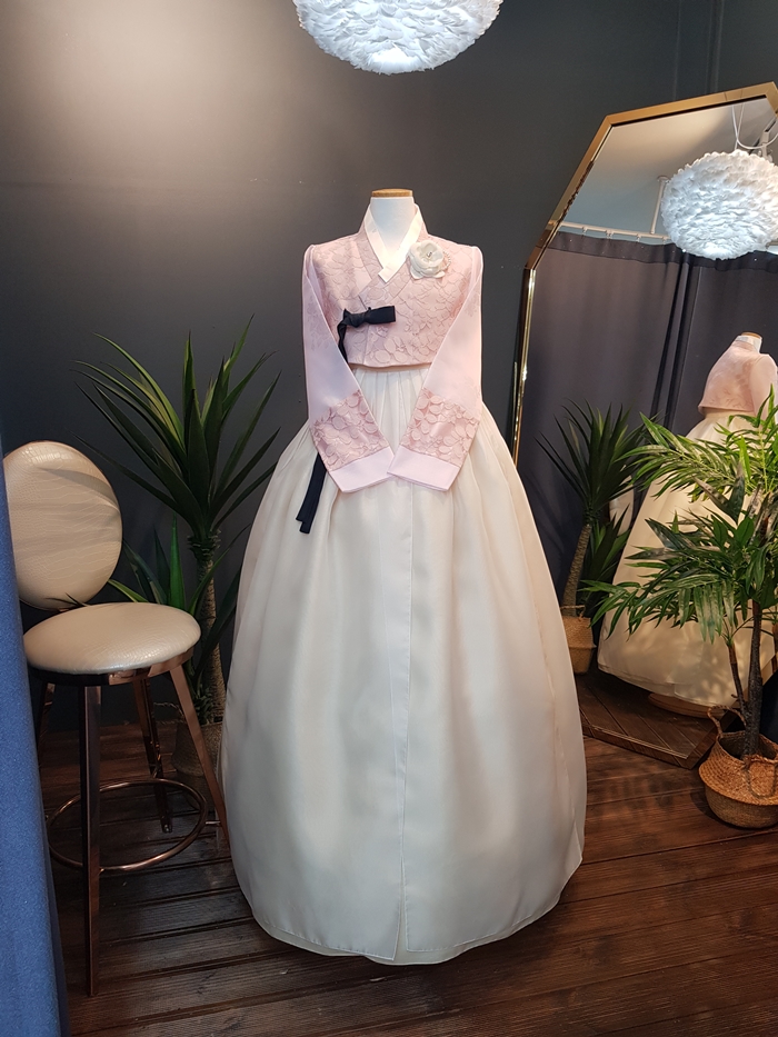 한복대여 은가비한복 윤결세트 드레스 웨딩촬영 결혼식 돌잔치 신랑신부 이미지 6