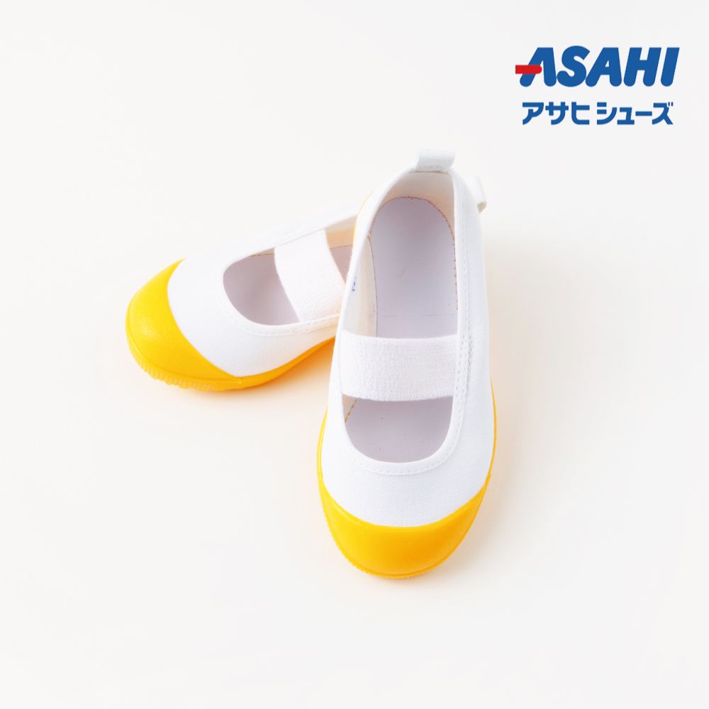 [기성]아사히실내화컬러코 화이트 140mm