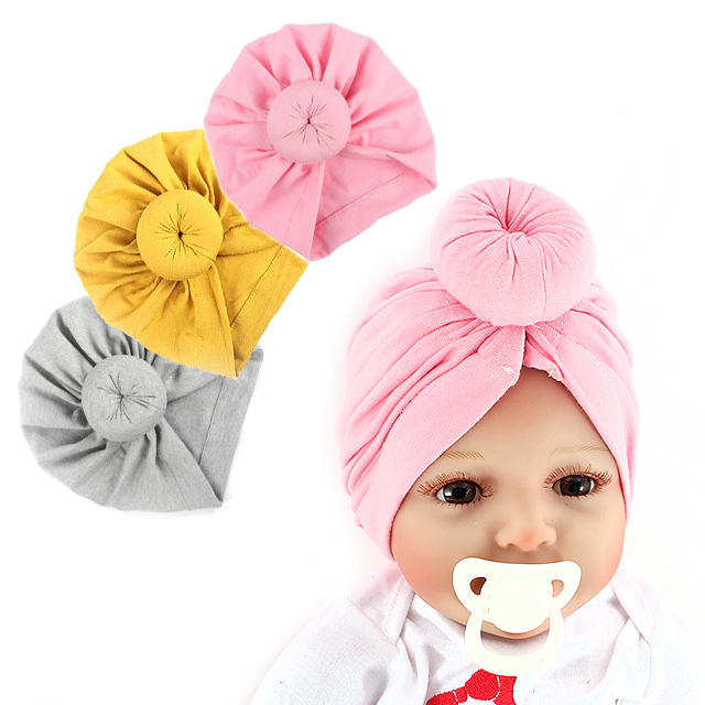 도너츠 비니 아기모자 - 상품 이미지