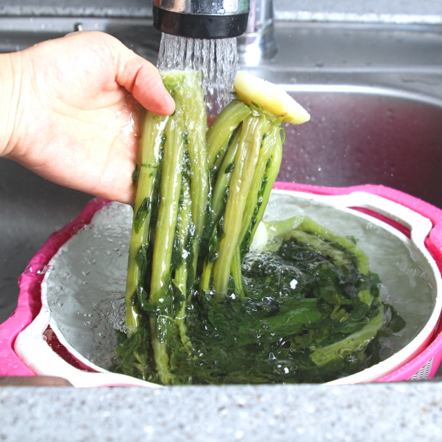 삶은 시래기 나물 [ 무청 시래기 500g (냉동) ] 부드러운 무우청 된장국재료 - 상품 이미지
