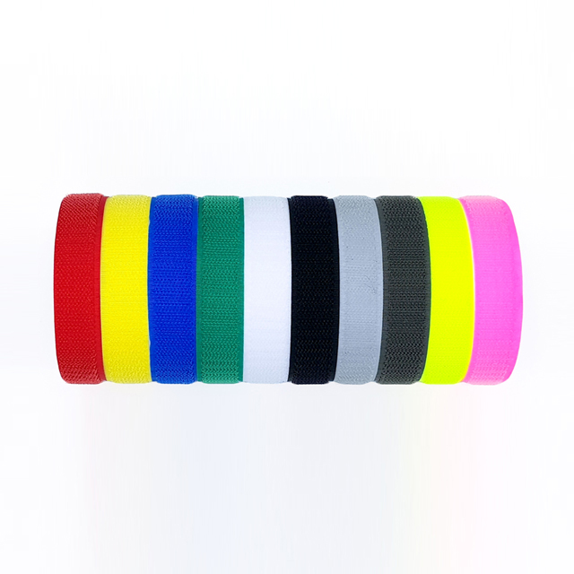 폭 2cm 국산 접착벨크로 양면테이프 검정색 보들이 보슬이 1미터 이미지 3