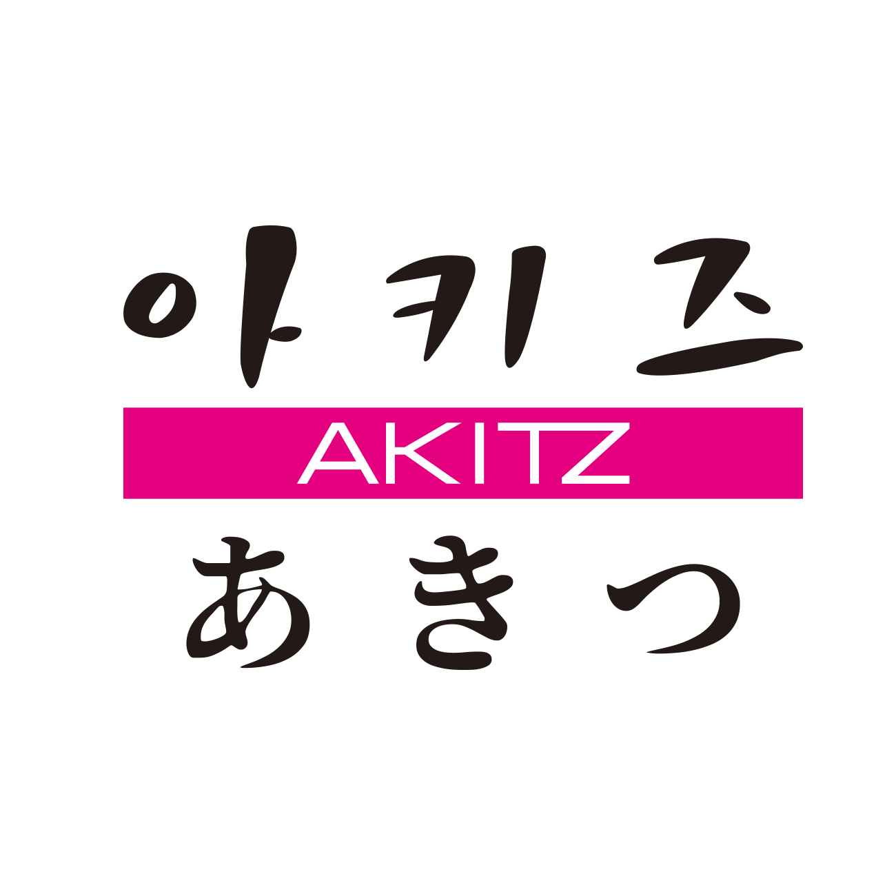아키즈 AKITZ 스토어 로고