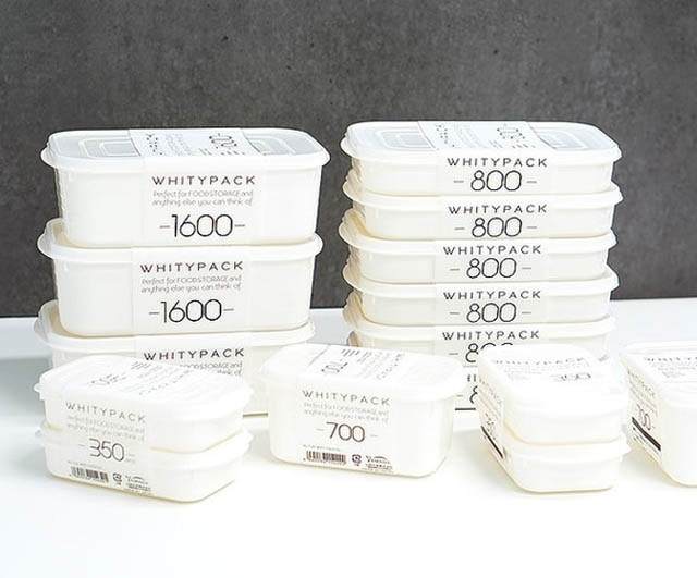 화이트팩 반찬통 냉장고 정리용기 350ml - 상세 이미지 2