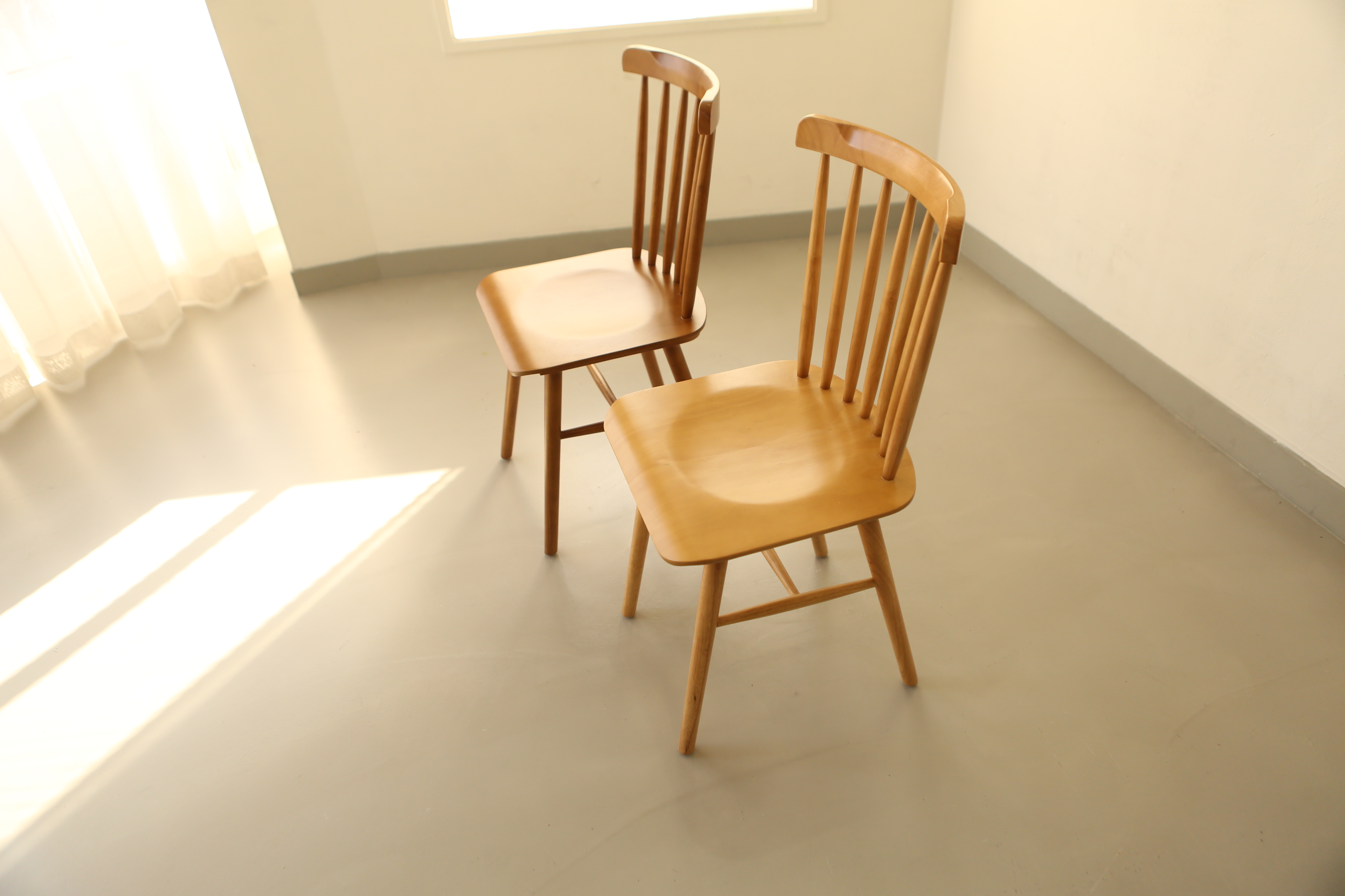 [우드/식탁용] 스탠다드 체어 Y3-24 - Walnut, Natural