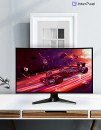 인터픽셀 IPQ2731 게이밍 27인치 QHD 144 모니터 (커브드, 144Hz, 광시야각, 몬스터헌터, 오버워치, 배그, 배틀그라운드, 롤, 로스트아크, FPS)