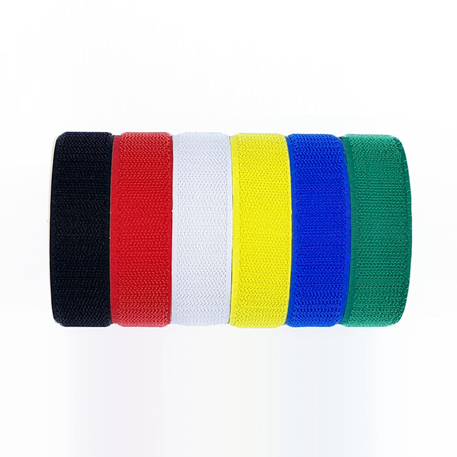 폭 2.5cm 국산 접착벨크로 양면테이프 검정색 보들이 보슬이 20미터 x 1롤 이미지 3