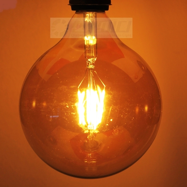 LED 에디슨 전구 필라멘트 볼전구 G125 4W 인테리어램프