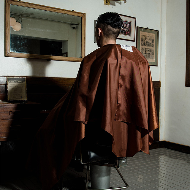 완전방수 칸데오레더 공방 애견 미용실 카페 미용사 바리스타 앞치마 가죽 방수앞치마 컷트보 딥그린