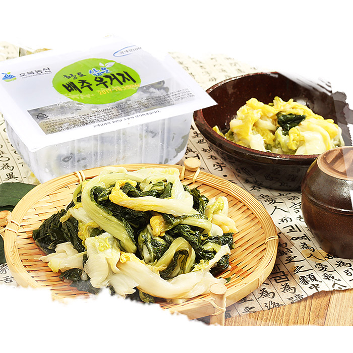 햇 배추 우거지 시래기 나물 300g 4팩 오복농산 - 상세 이미지 2