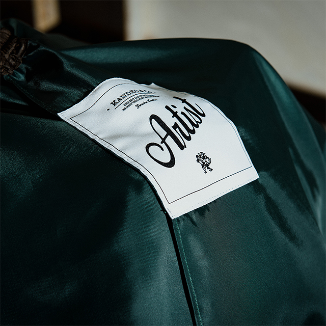 완전방수 칸데오레더 공방 애견 미용실 카페 미용사 바리스타 앞치마 가죽 방수앞치마 컷트보 딥그린