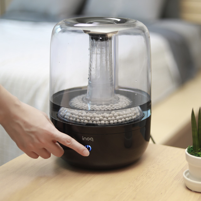 4L 통세척 가습기 사무실 원룸 초음파가습기 IA H100 화이트