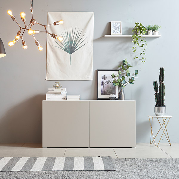 삼익가구 로맨스 미니멀 거실장 1200