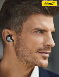시원스쿨 1년 수강권 증정/ 자브라 Jabra Evolve 65t  이볼브 65t 프로페셔널 블루투스 이어폰 트루와이어리스 공식정품/모바일 PC 동시 연결/하드파우치포함