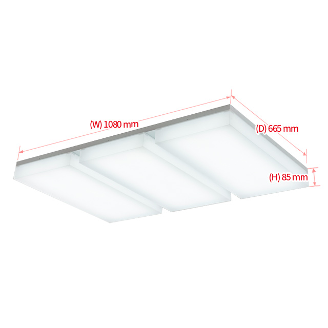 LED 거실등 클린 화이트 180W - 상세 이미지 4