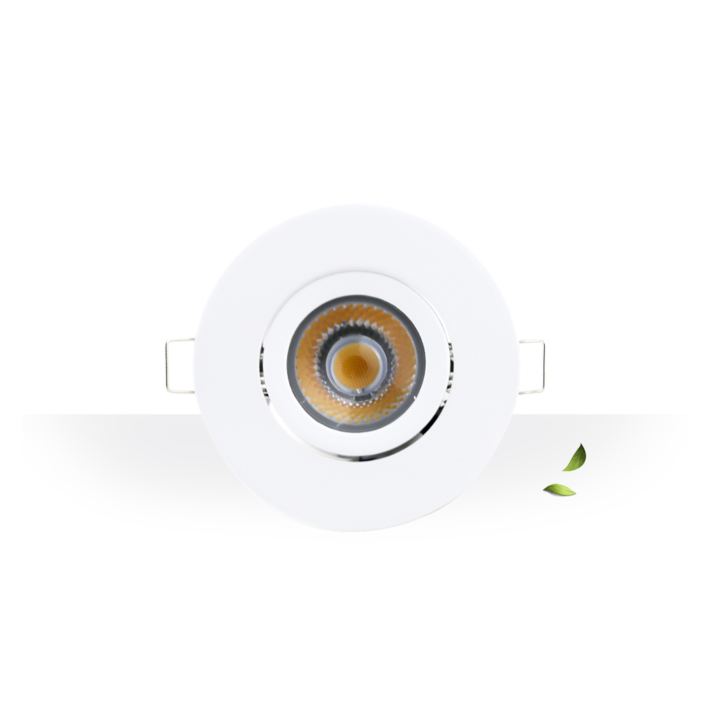 [LDS] LED COB 75mm(3인치) 다운라이트 7W 주광색 하얀빛 - 상품 이미지