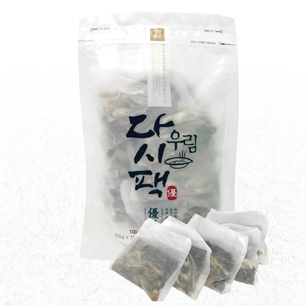부산기장 미역 다시마 우림다시팩 선택형 1봉당 10g - 상품 이미지