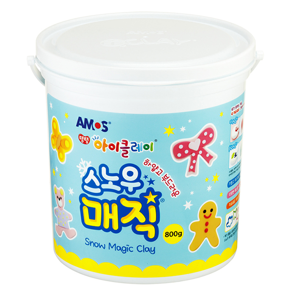아모스 아이클레이 스노우매직 800g - 상품 이미지