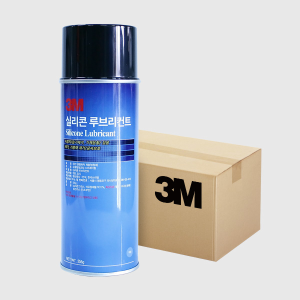 3M 실리콘 루브리컨트 실리콘 스프레이 1박스(12개) 윤활제 방청제 런닝머신오일 - 상품 이미지