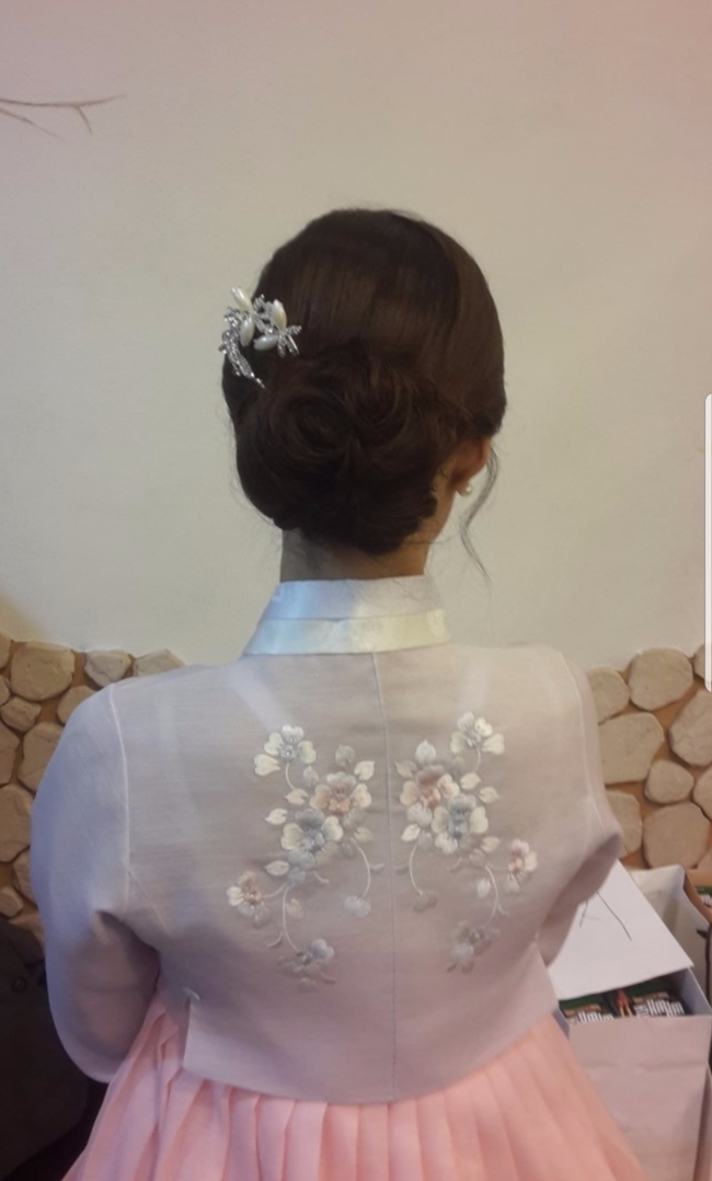 한복대여 은가비한복 봄꽃향기 결혼식 여자 하객 혼주 가족 - 상세 이미지 2