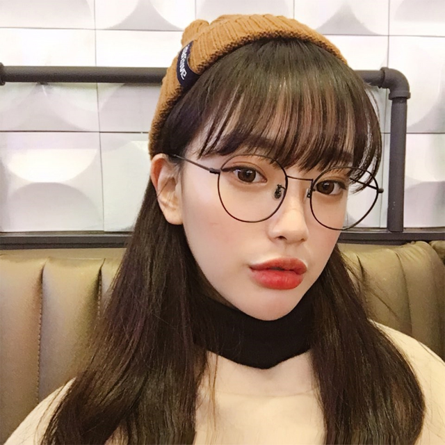 블루라이트 차단 안경테 베타 티타늄 가벼운 남자 여자 패션 이미지 2