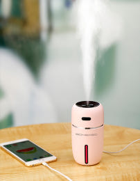 본스펙 미니 USB 초음파가습기 무드등LED가습기