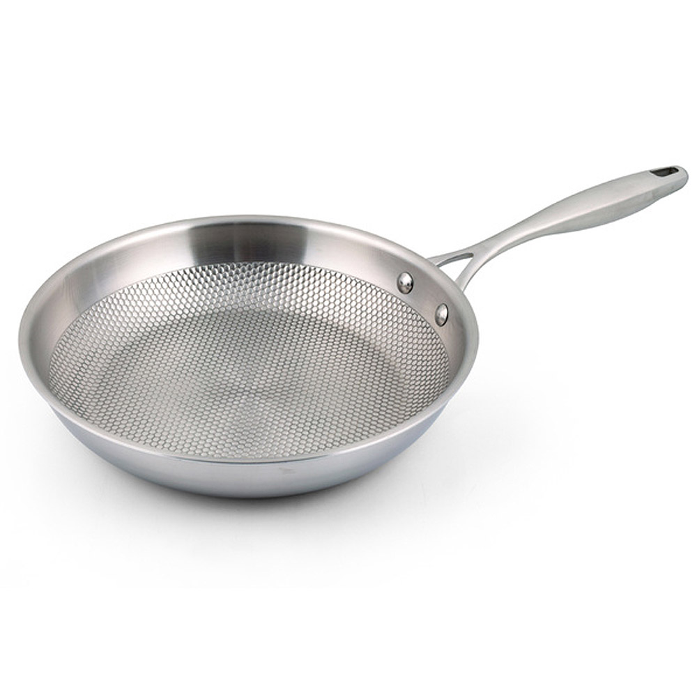 마스터스타 엠보싱 통5중 스테인레스 인덕션 궁중팬 후라이팬 모음 20cm / 24cm / 26cm / 28cm - 상세 이미지 3