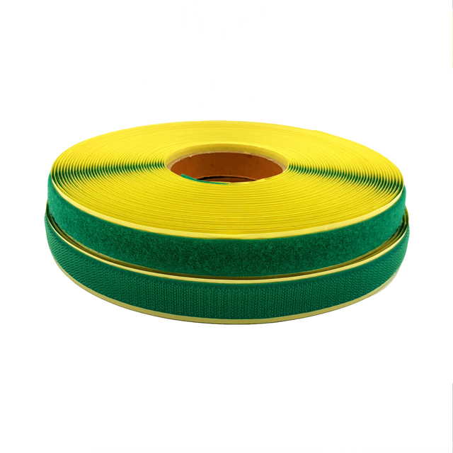 폭 2cm 접착용 찍찍이테이프 초록색 20미터x1롤 - 상품 이미지