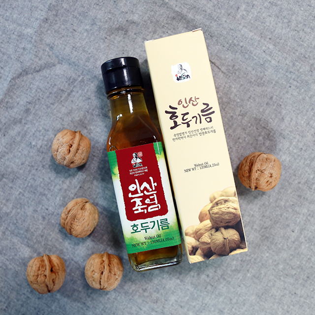 인산죽염 3회법제 호두기름 120ml - 상세 이미지 3