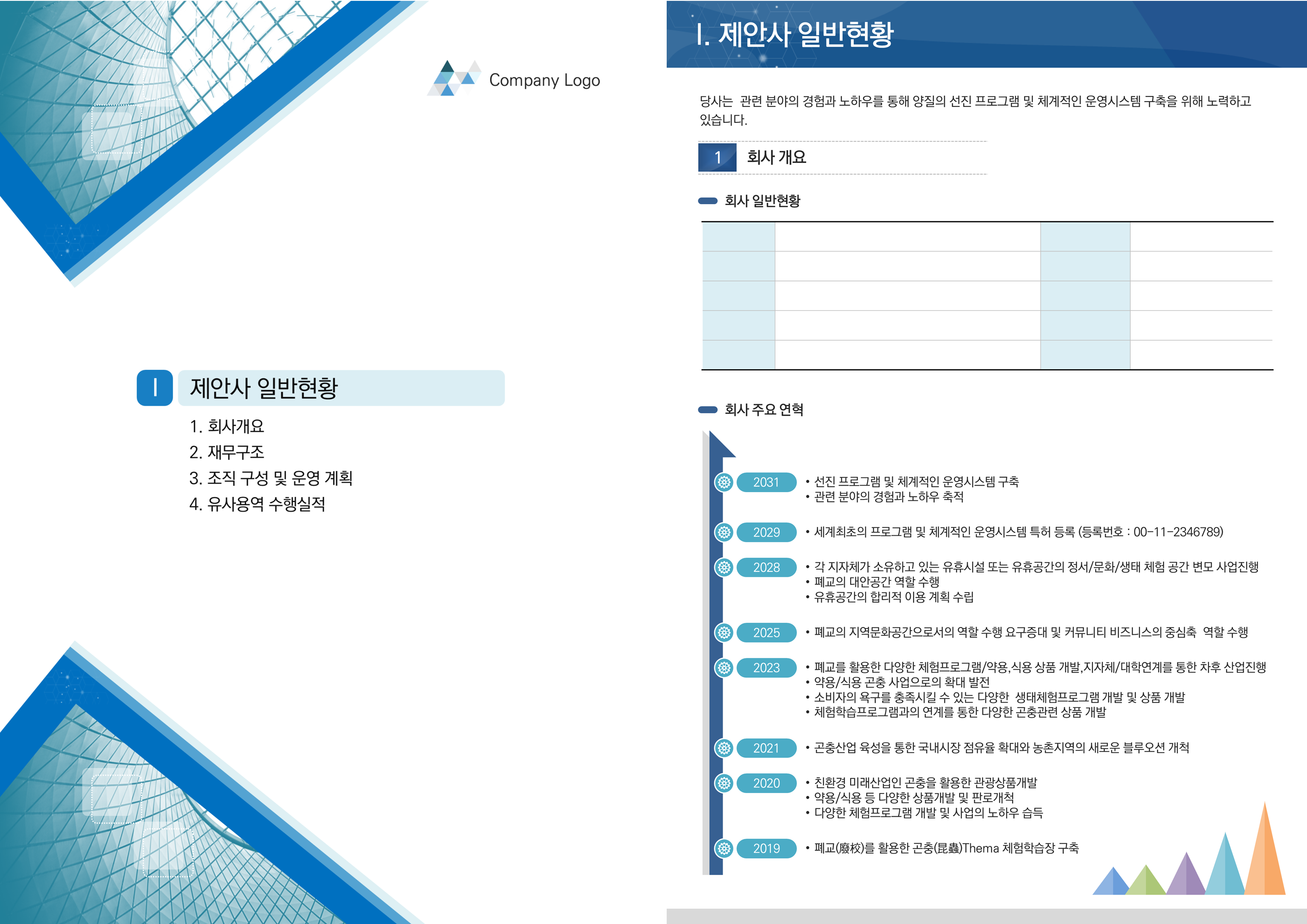 97 제안서 입찰 투자 세로형 PPT 템플릿 보고서 사업계획서 파워포인트 제작 - 상세 이미지 2