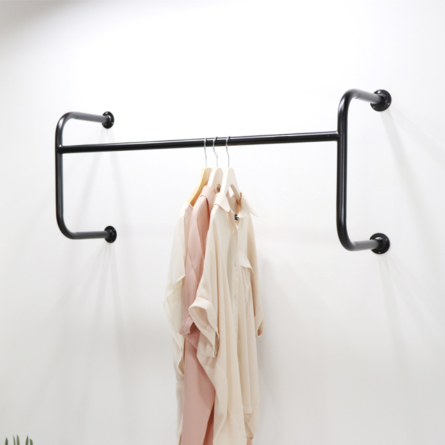 의류매장 옷가게 벽고정 부착 벽행거