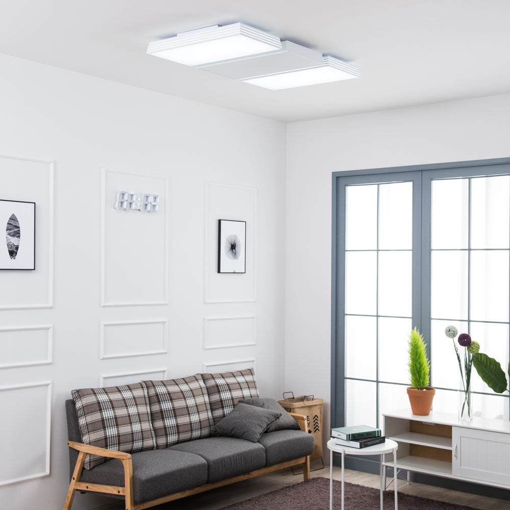 LED 포라인 거실등 150W 화이트 - 상세 이미지 5