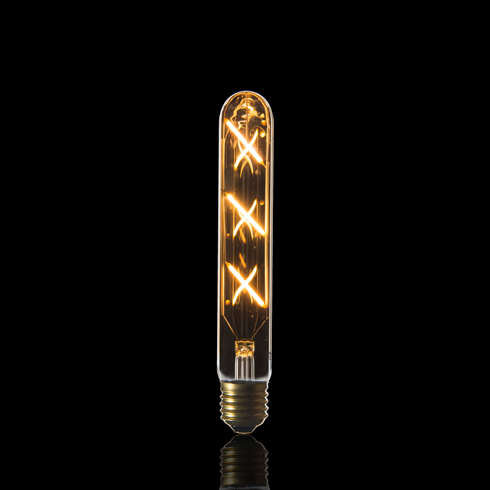 에코플룩스 LED 에디슨 램프 일자 소 T30 3W - 상품 이미지