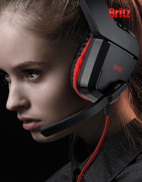 브리츠 K38GH 가상 7.1채널 USB전원 게이밍 PC 헤드셋