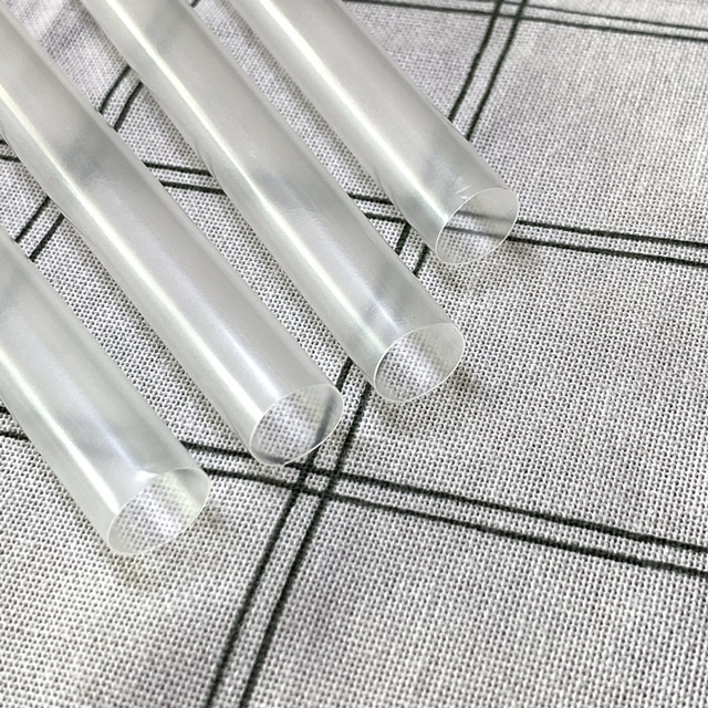 일회용 버블티 투명빨대 음료 스트로우 12mm 21cm 1봉 200개 플라스틱 스트롱