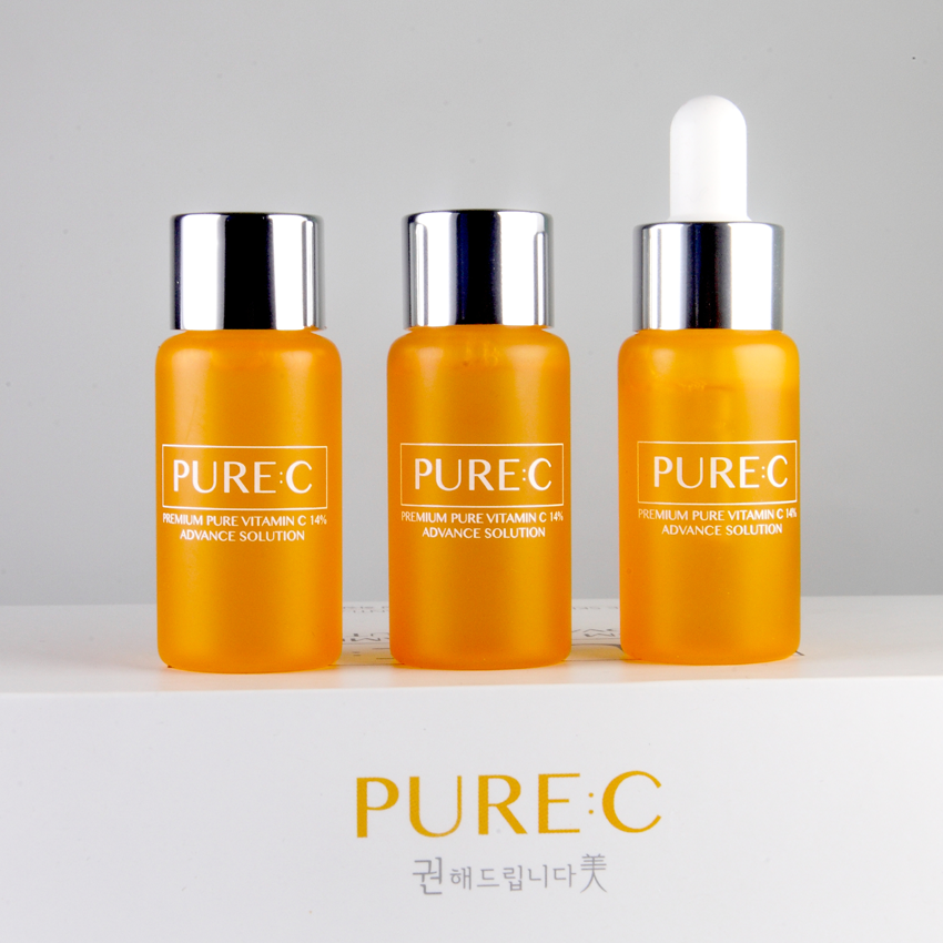 미백 주름개선 기능성 화장품 glowc  퓨어비타민씨 세럼 15ml X 3병 - 상세 이미지 2