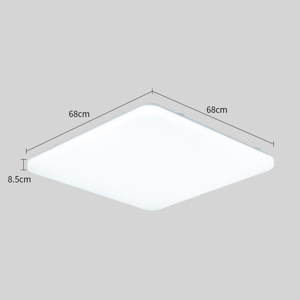 LED 거실등 심플 사각 100W 천장조명 - 상세 이미지 5