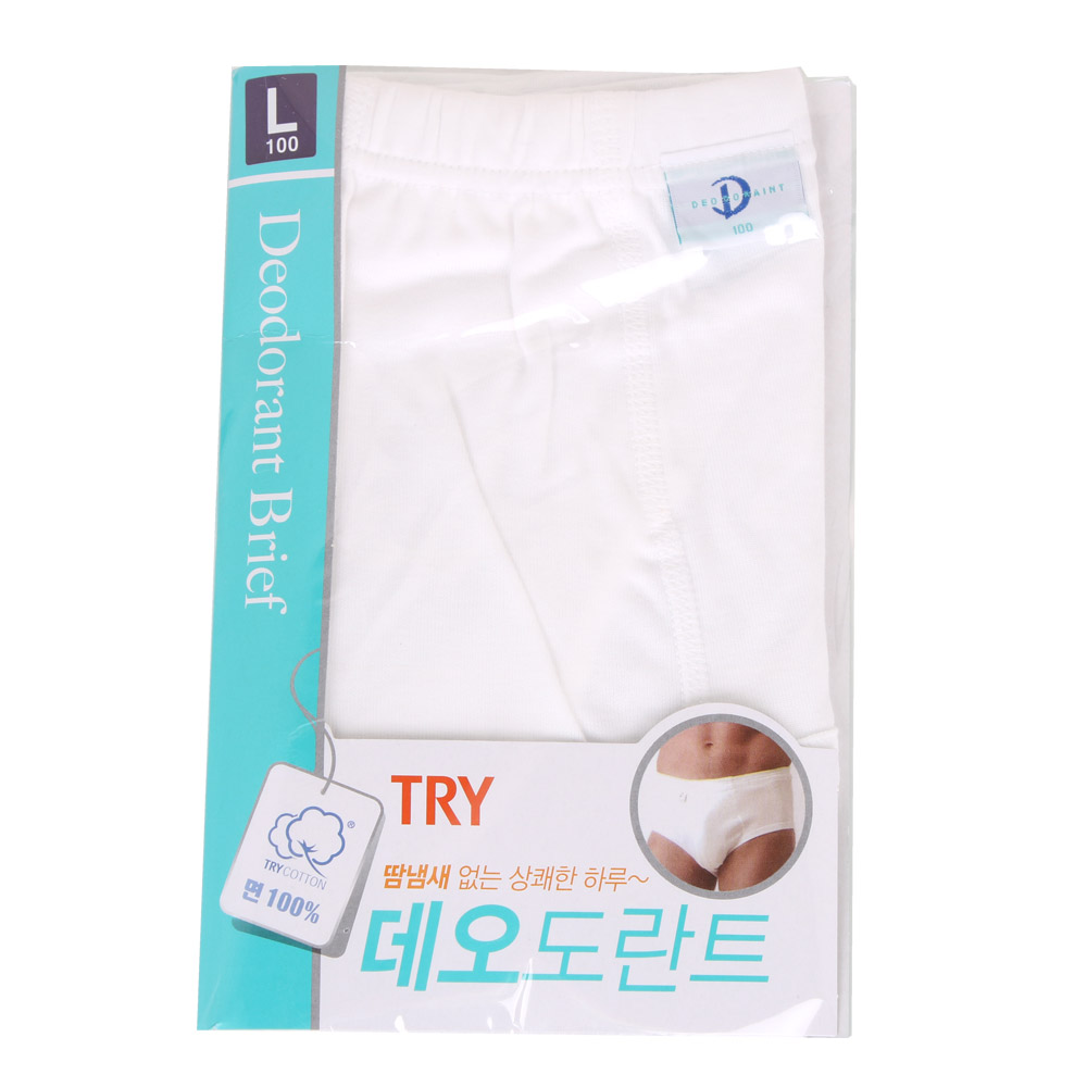 트라이 데오도란트 남자 삼각팬티 브리프 남성 속옷 이미지 2