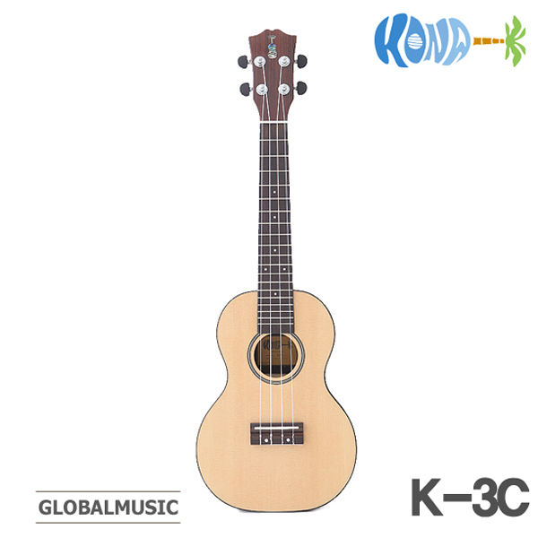 코나 K-3C 콘서트 우쿨렐레 K3C 입문용 우쿠렐레 - 상세 이미지 5