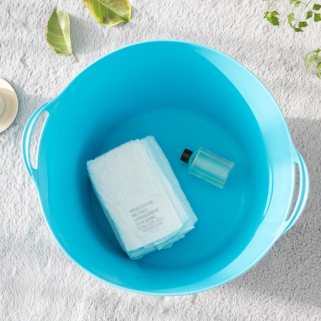 BIANCO 수납바구니 27L 라이트블루 8860.0155