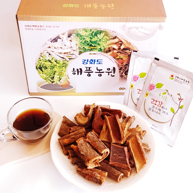 유근피즙 (60팩) 자연산 느릅나무즙 진액 뿌리껍질 물 코 건강 누룩 차 엑기스 - 상품 이미지