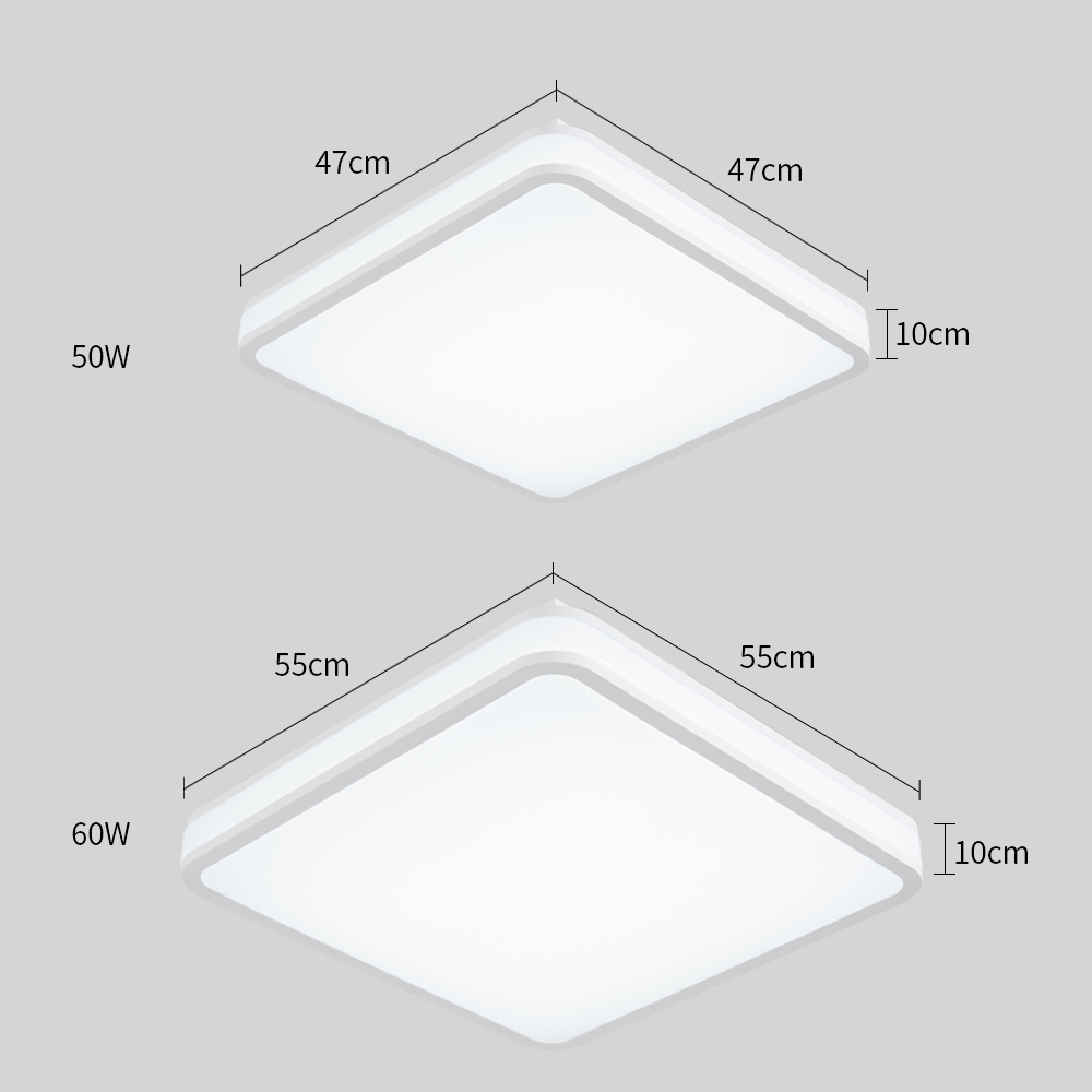 LED 더반 시스템 사각 방등 50W - 상세 이미지 5