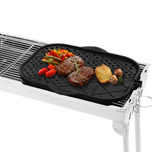 꾸버스 포터블 M 바베큐그릴 숯통포함 사각 캠핑 숯불 접이식 휴대용 BB... 운동러 솔직 후기 | 실사용 리뷰 - 상품 이미지 2