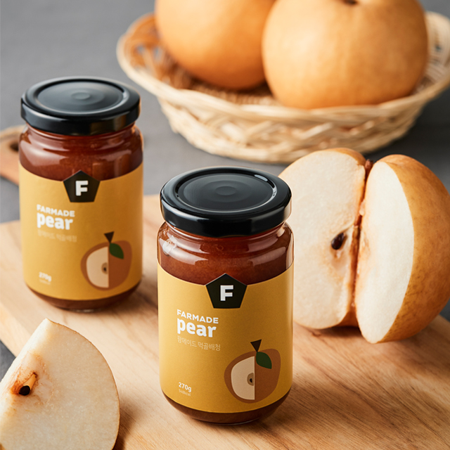 팜메이드 먹골 배청 수제청 270g