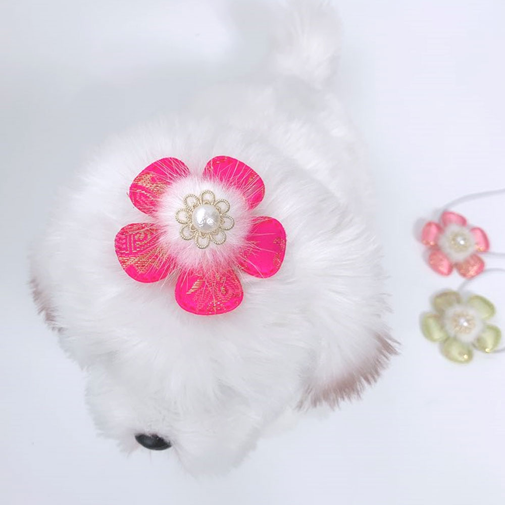 [오후1시마감 당일출고] 명절 강아지 고양이 배씨댕기 애견 한복핀 - 상세 이미지 2