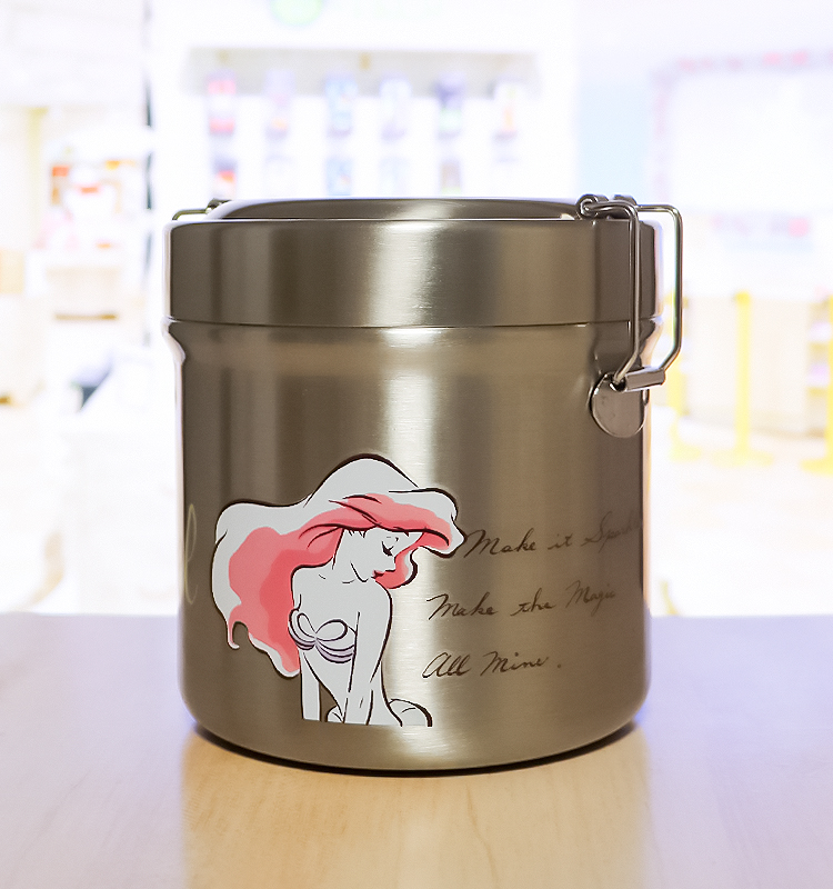스케이터 인어공주 아리엘 진공 스테인리스 보온 도시락 600ml - 주방·식기 - 하카타몰