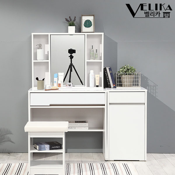 글라라 수납 화장대 보조장 세트 600 800