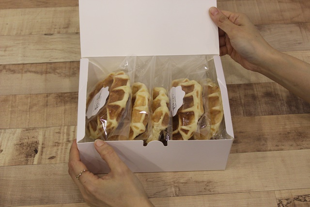 벨기에 리에주 와플 플레인 90g 5개입 개별포장 단체 대량 납품 카페 디저트 간식 빵 - 상세 이미지 5