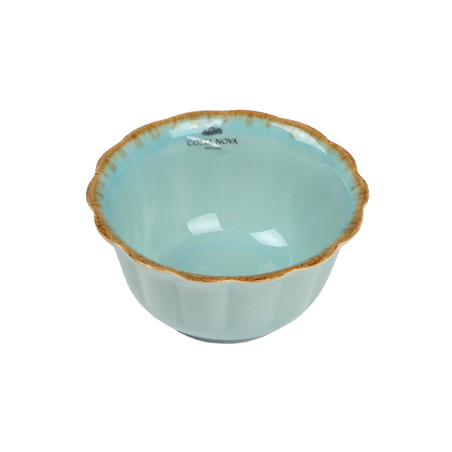 코스타노바 올리바 빈티지 수입 공기 카페 브런치 그릇 / 13cm, 라이스볼 아쿠아 - 상세 이미지 3